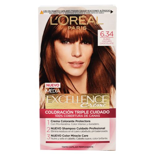 Tinte Loreal Excellence Rubio Oscuro -169.5ml
