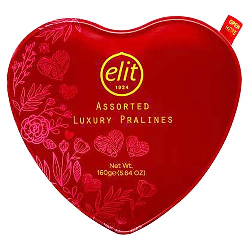 Chocolate Elit Forma Corazon Luxur 160Gr