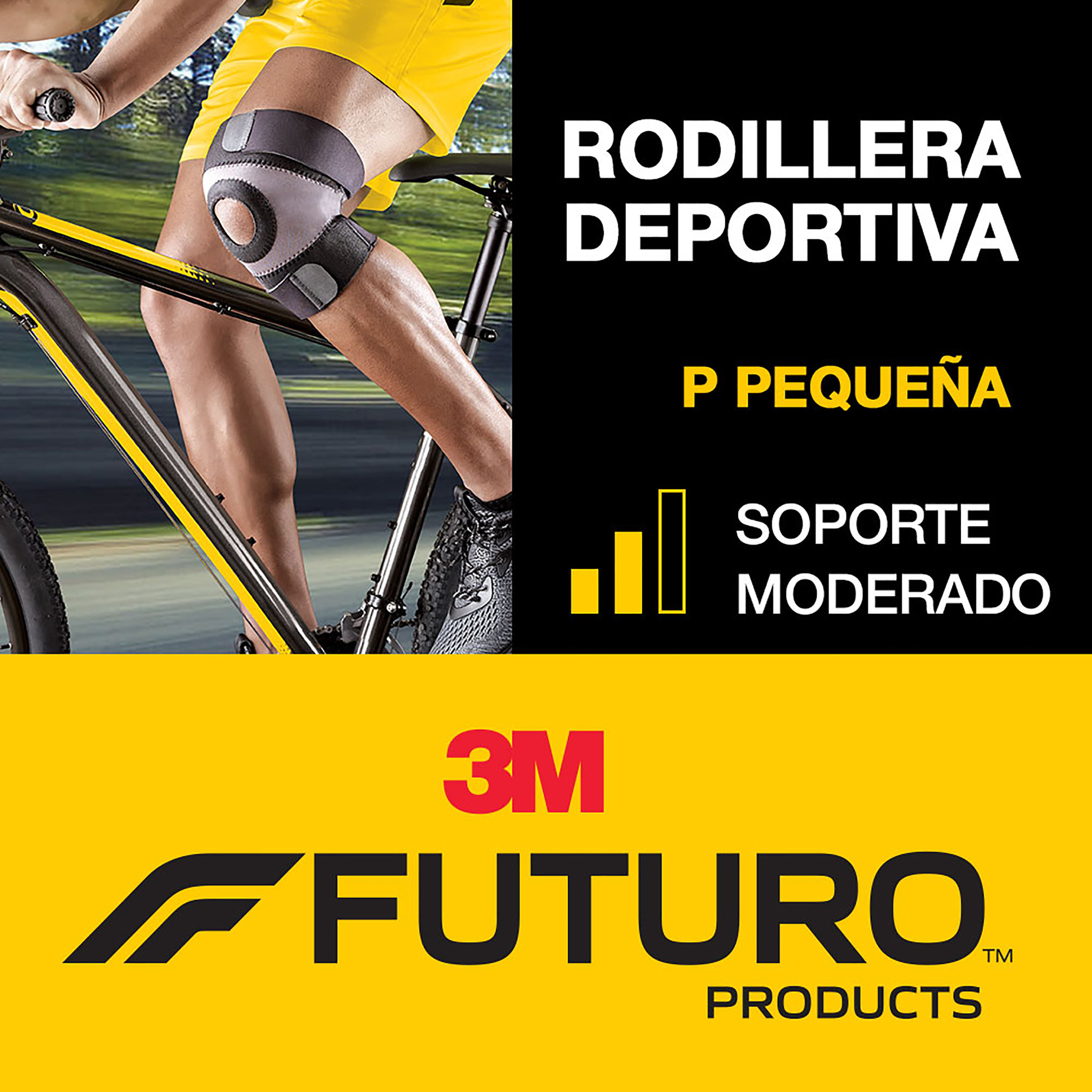 FUTURO™ Rodillera deportiva con control de humedad, 45696EN, mediana