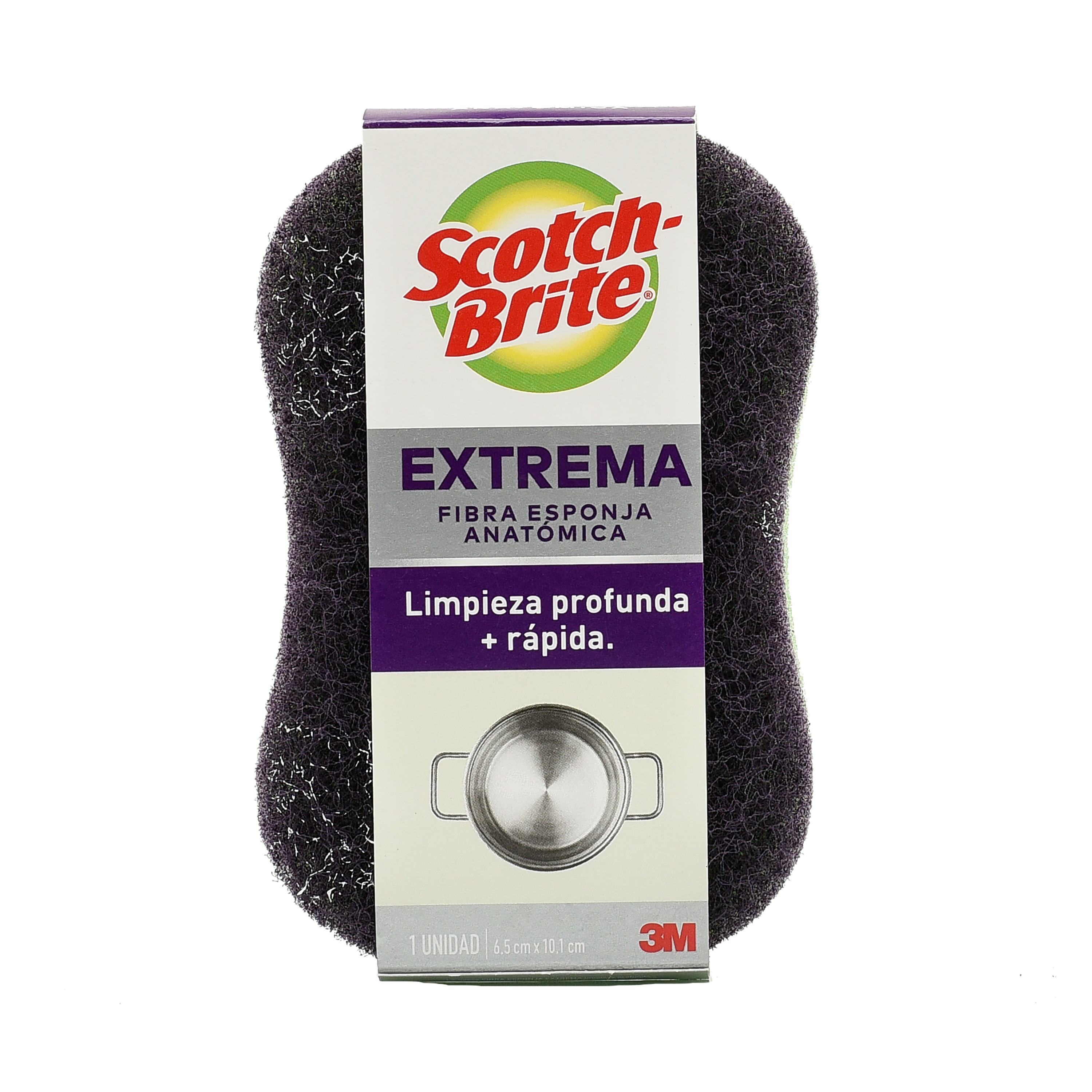 Scotch-Brite® Esponja limpieza delicada cero rayas cocina 1 und