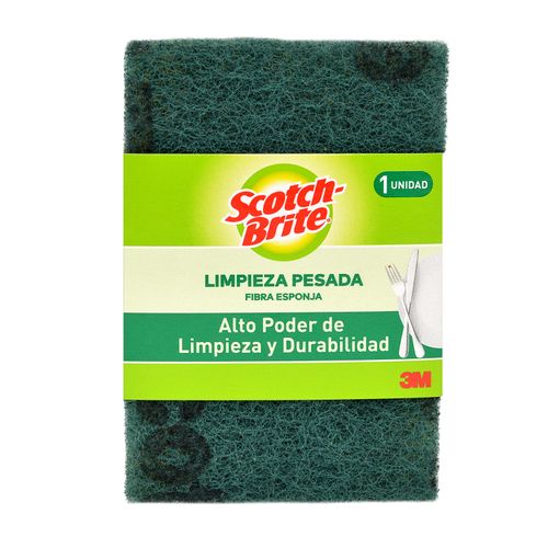 Esponja Scotch-Brite® Limpieza Pesada Cuadrada -1 Unidad