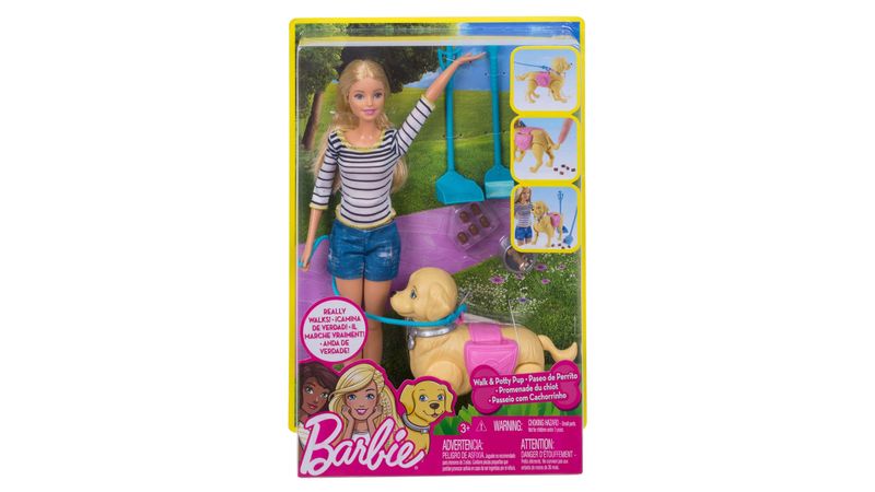 Barbie paseo de store perro walmart