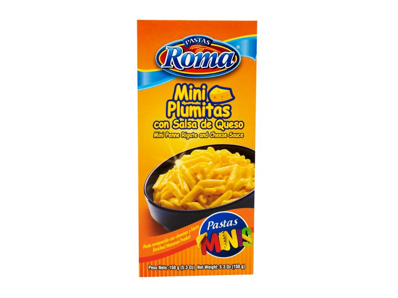 Pasta-Roma-Mini-Plumitas-Queso-150gr-1-3987