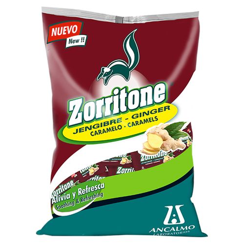 Caramelo Zorritone De Jengibre -15 Unidades