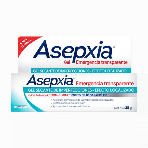 Gel Asepxia Spot Transparente - 28gr