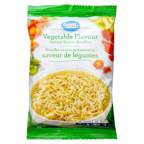 Sopa Great Value Bolsa Sabor Vegetales 85gr