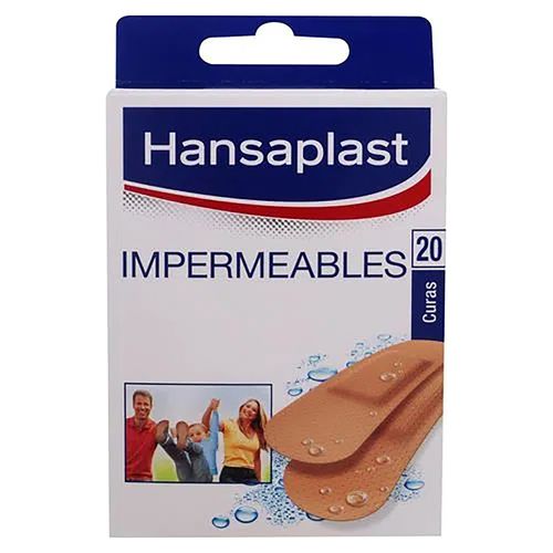 Curita Impermeable Hansaplast 20 unidades