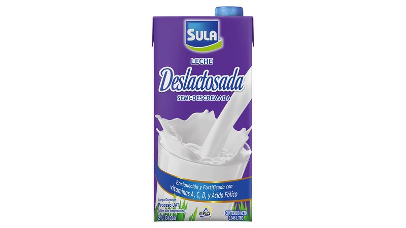 Comprar Leche Sula Semi Descremada Uht - 1000Ml