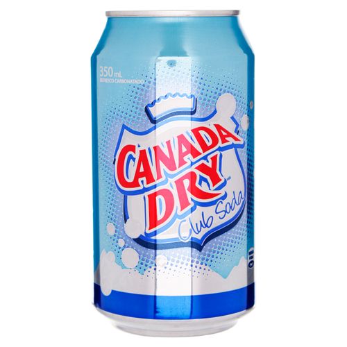 Gaseosa Canada Dry  Club Soda Lata -355 ml