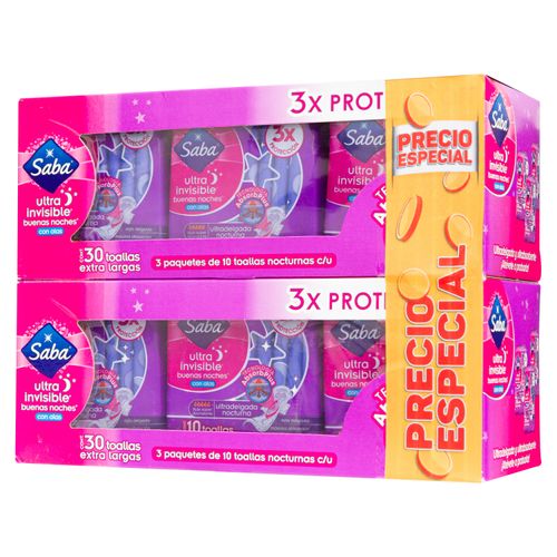 Pack Saba Ultra Nocturna 60Un