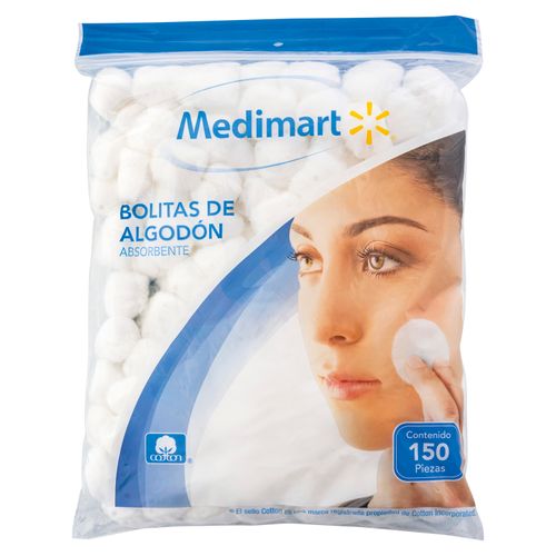 Algodon Medimart 150  Bolitas  - 200gr