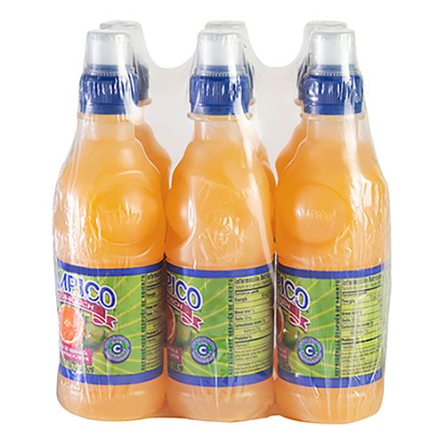 6 Pack Jugo Tampico De Naranja- 300 ml