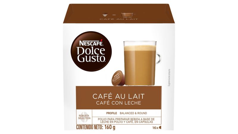 Café au lait caps Dolce Gusto®