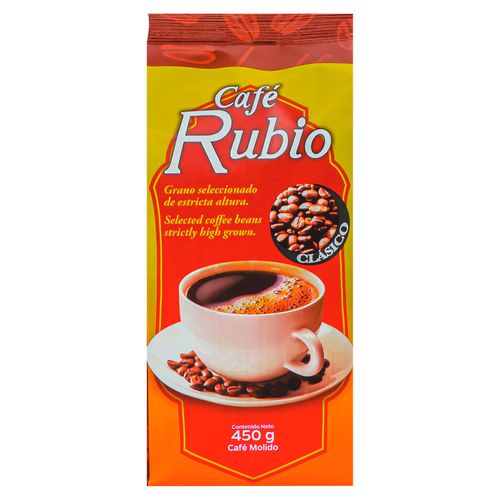 Café Rubio Clásico molido - 450 g