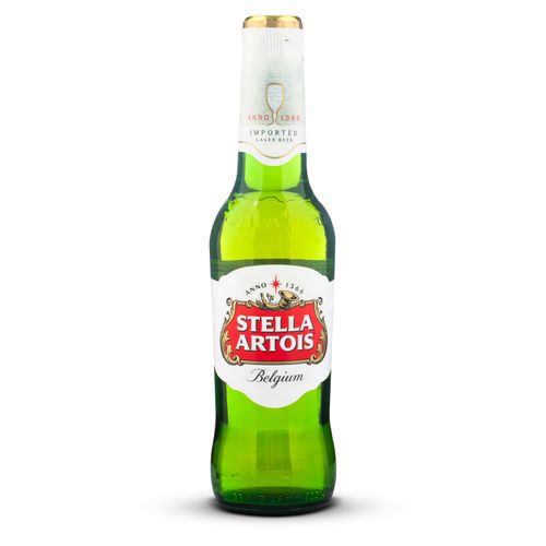 Cerveza Stella Artois Botella- 330 ml