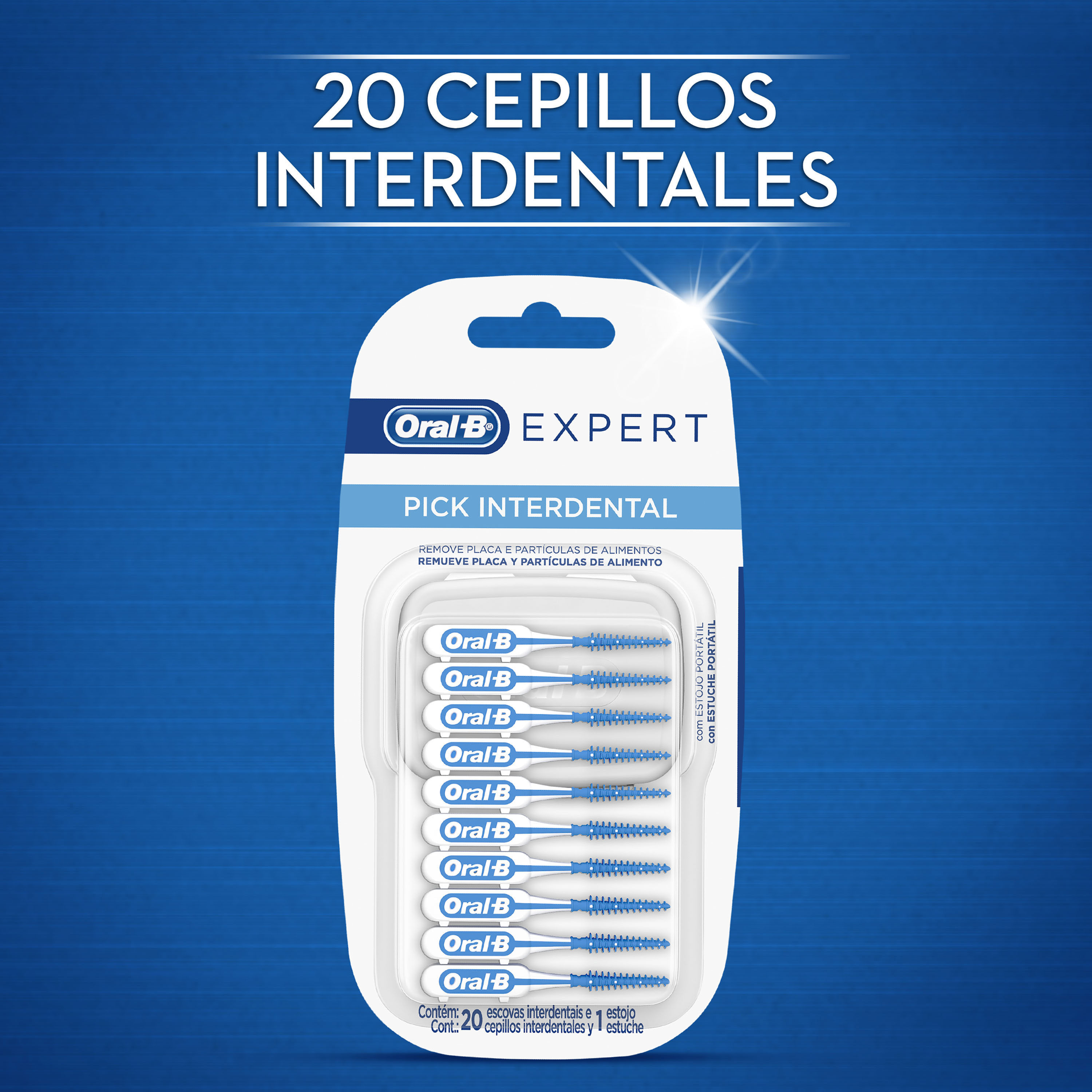 Comprar Oral-B Expert Pick Interdental Cepillos Interdentales - 20 ...