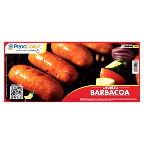 Chorizo Barbacoa Paquete - 1350 gr