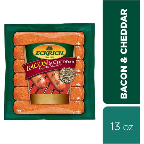 Salchica Eckrich tocino cheddar 368gr