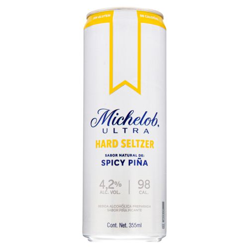 Cerveza Michelob Ultra Hard Seltzer Sabor De  Spicy Pina-355 ml
