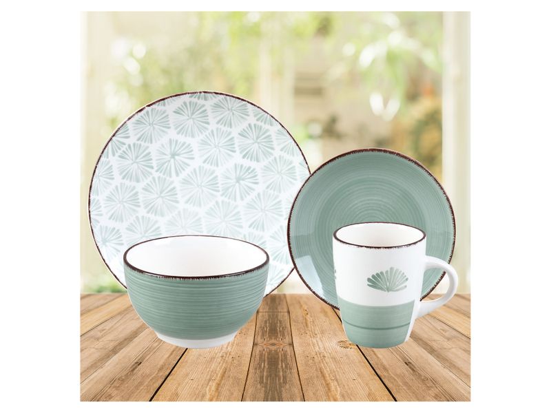 Vajilla-16-Piezas-Ceramica-Color-Verde-Dise-o-Floral-2-22756