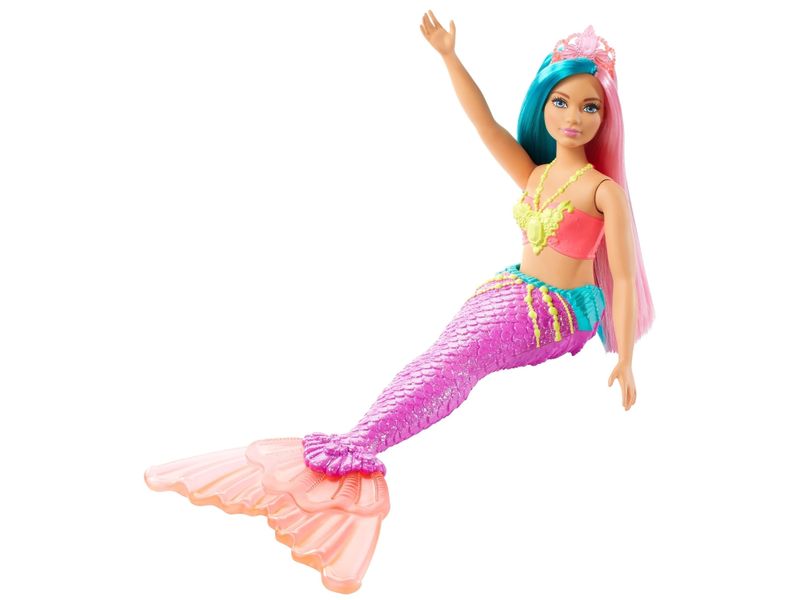 Barbie Dreamtopia Mermaid Doll, Blue Hair - wide 2