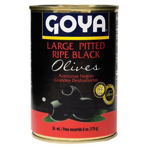 Aceituna Goya Negra Deshuesadas 170gr