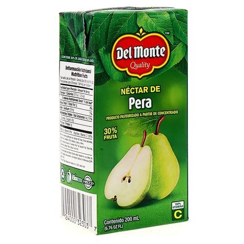 Del Monte Nectar Pera Tetra  200 Ml