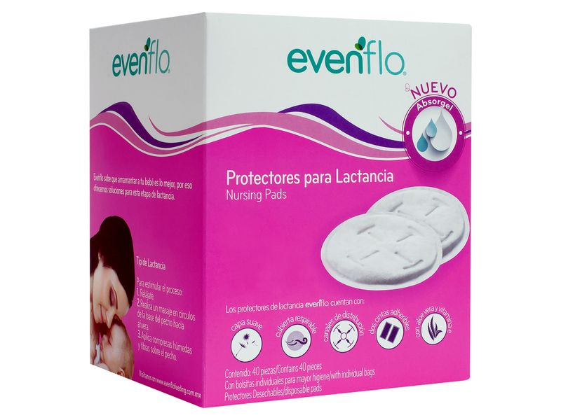 Pads-Evenflo-De-Protectores-Para-Lactancia-Con-Absorgel-40-Unidades-1-11537