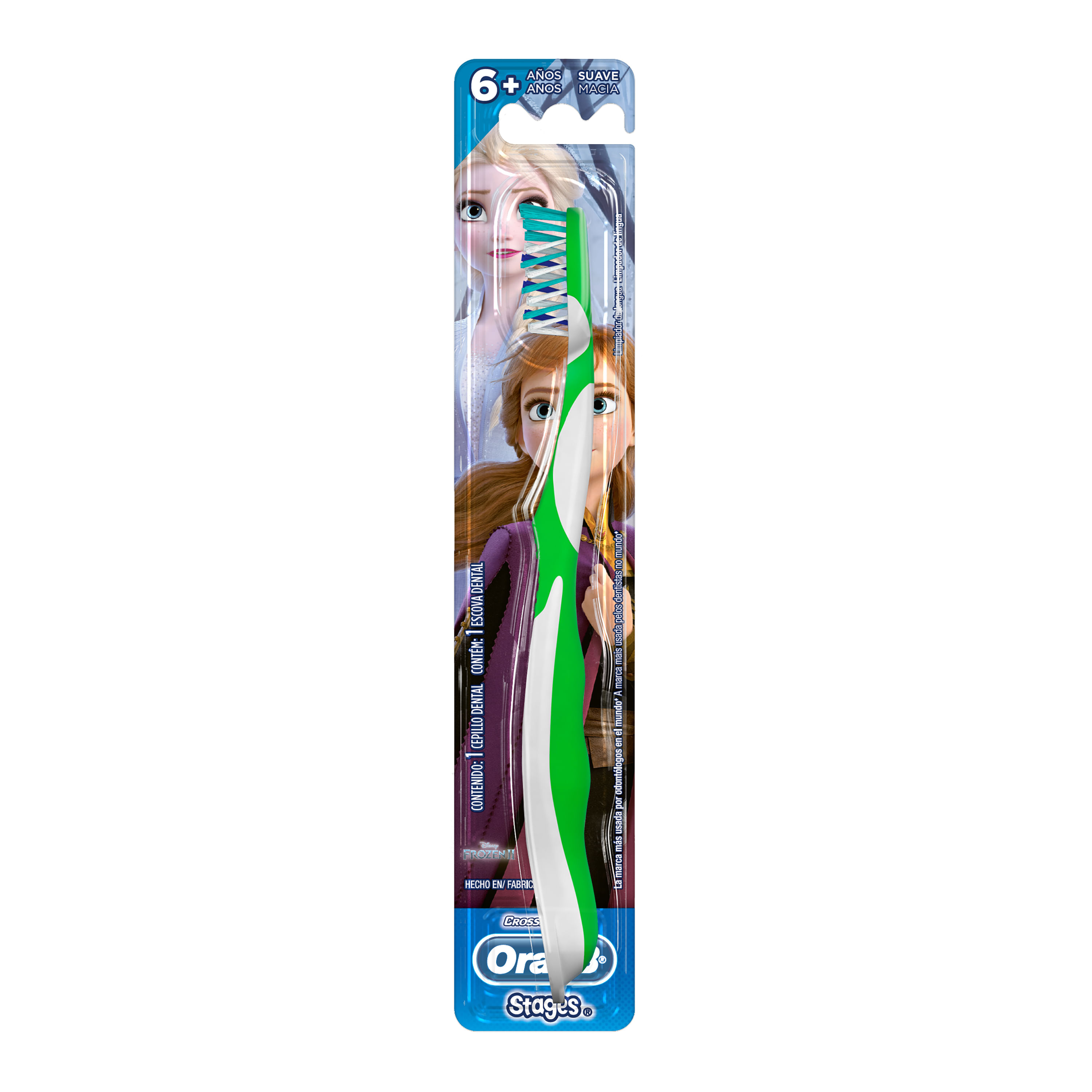 Cepillo Dental Electrico Infantil Oral-B Stages Frozen +3Año