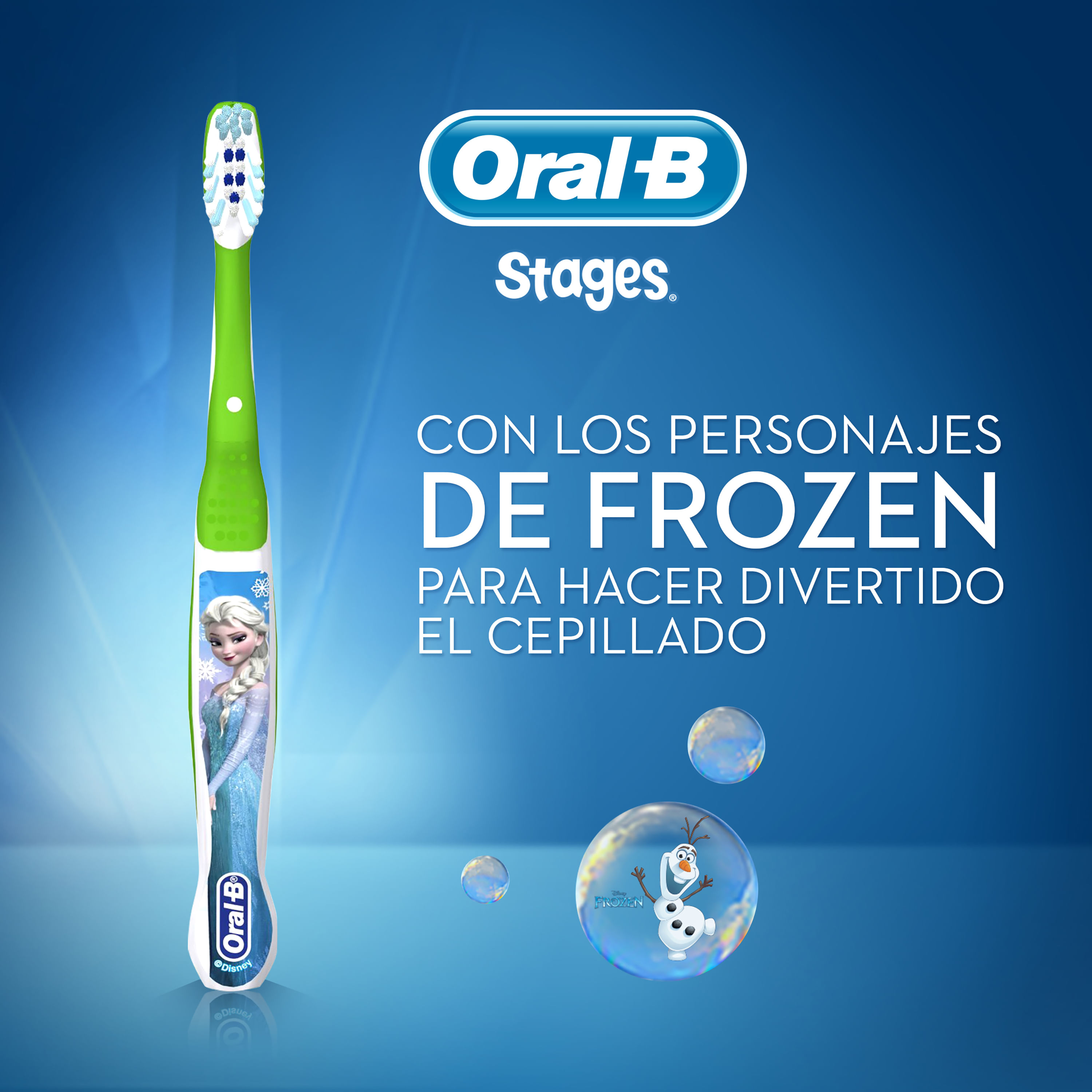 Oral-B - Cepillo de dientes para bebés/bebés y niños pequeños, etapas  pro-Health Kids para niños pequeños de 4 a 24 meses de edad, (paquete de 6)  