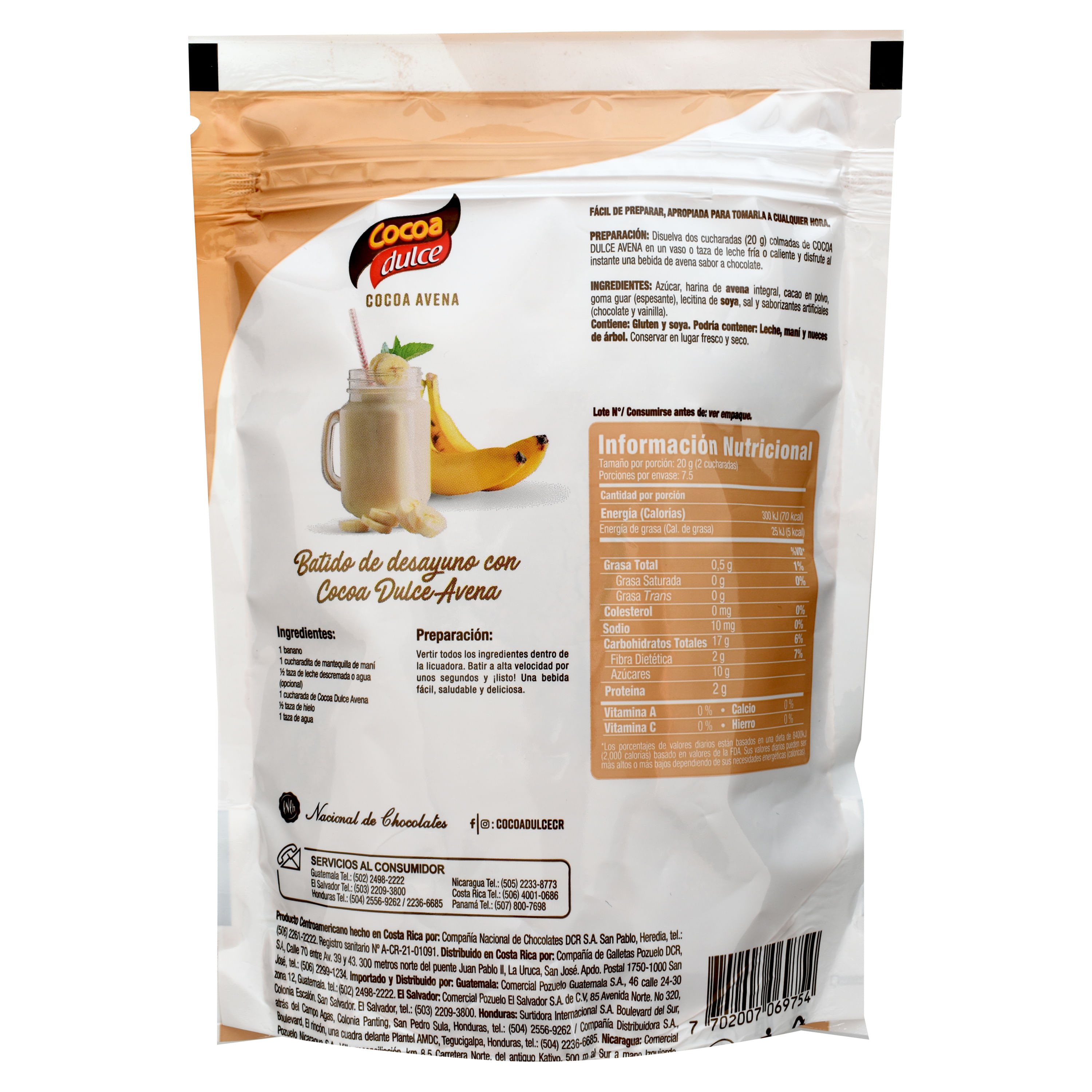 Cocoa con Avena en Polvo La Universal 170g - 979766