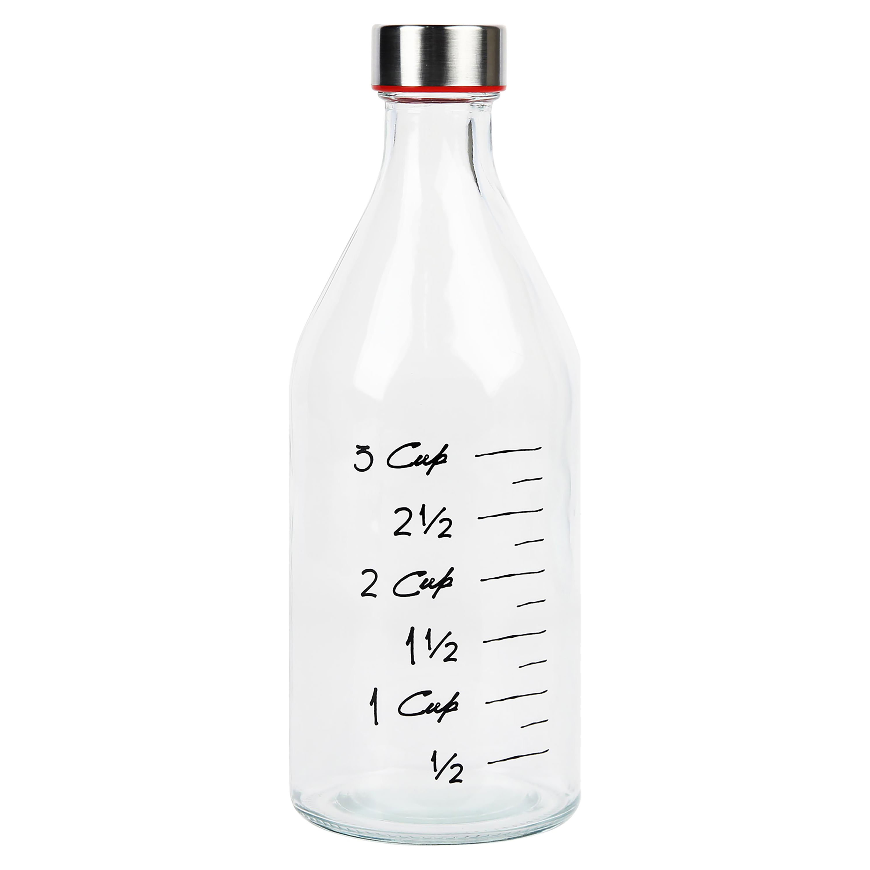 Botella Mainstays de Vidrio De 1L Con Tapa