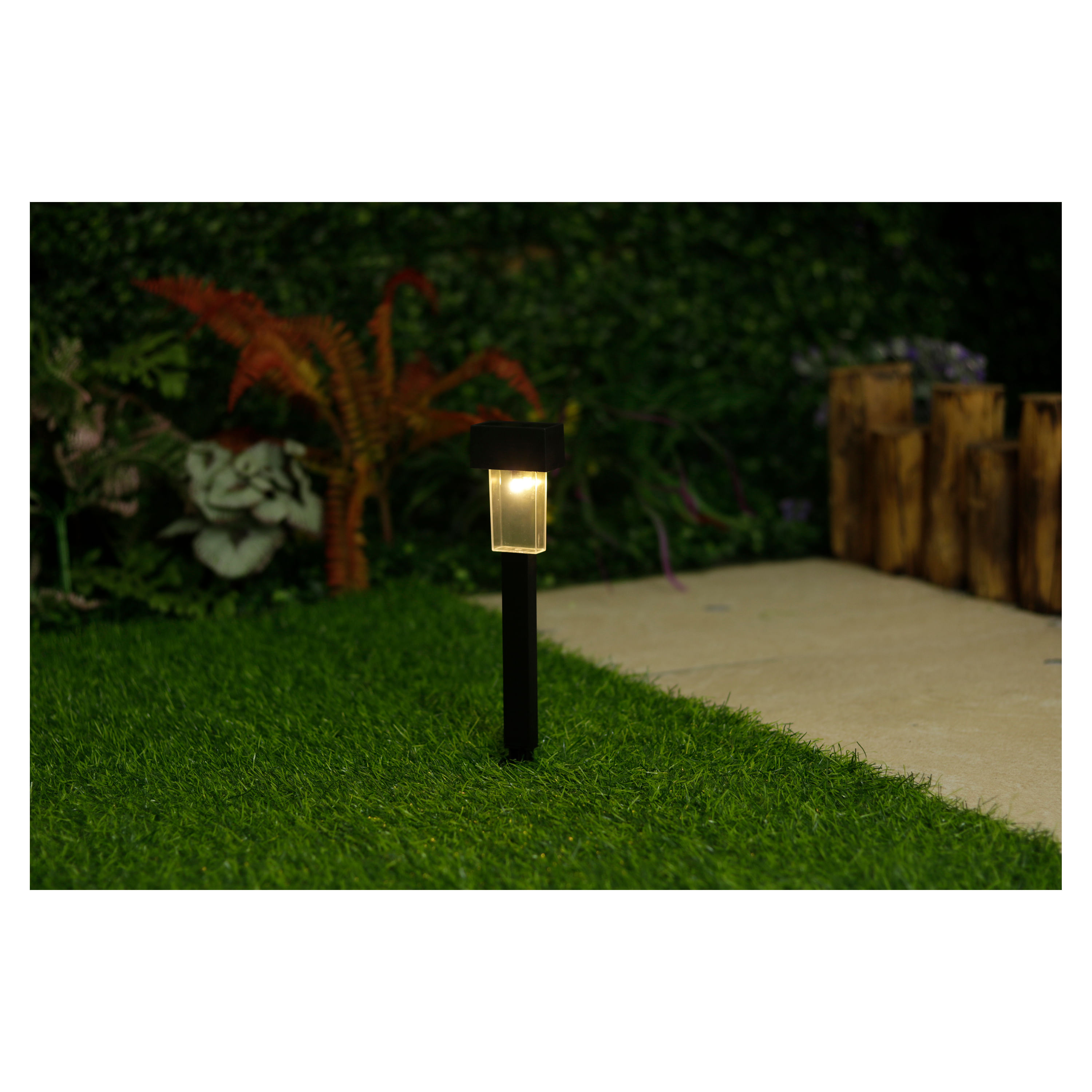 Lampara Solar Mainstays para jardin 47MM set 12 uds Modelo : Q89DJ2301-08