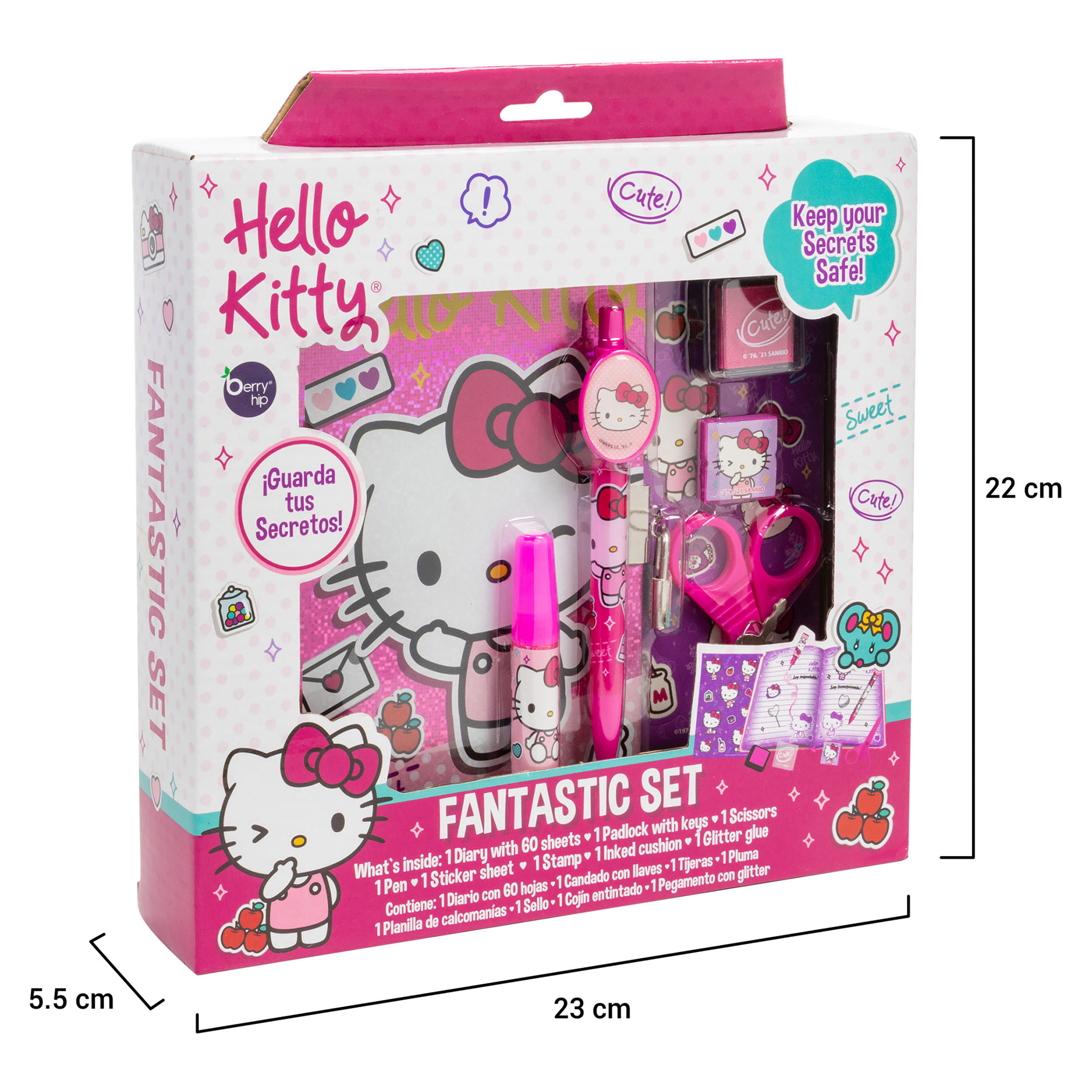 Sanrio Hello Kitty Kit De Accesorios – Accesorios-Mexicali