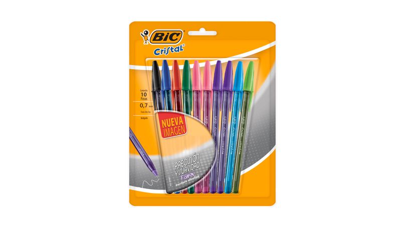 Comprar Boligrafos Bic Precision y Suavidad Sur 0.7Mm 10 unidades