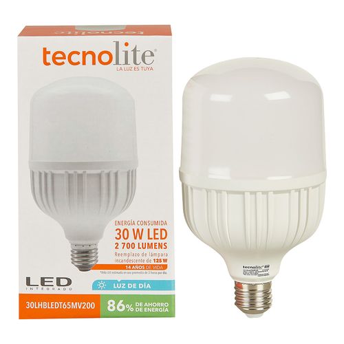 Bonbillo Tecnolite Led 30W100-240V6500Ke272700Lm