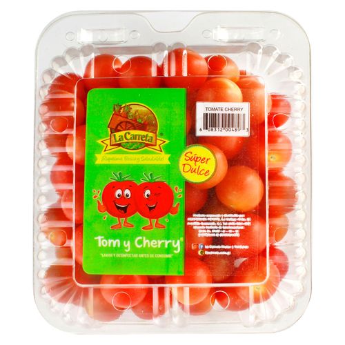 Tomate Tom Y Cherry La Carreta Clamsh - 1Lb