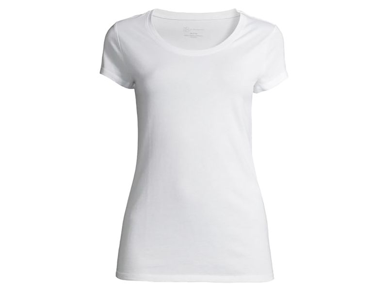 T-shirt-NOBO-manga-corta-para-dama-talla-M-Blanco-1-23999