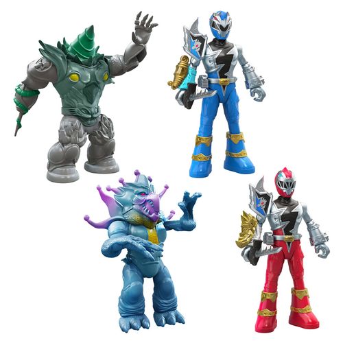Power Rangers Dnf Set 2 Figuras Batalla