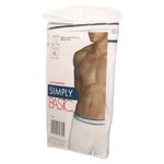 Boxer-Simply-Basic-Caballero-Blanco-T-Xl-2-7933