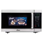 Microondas-Digital-Oster-1-6-Pies-Cubicos-Frente-De-Acero-Inoxidable-Apertura-De-Puerta-Con-Agarradera-Programas-De-Cocci-n-Predeterminados-Con-Relo-6-5045