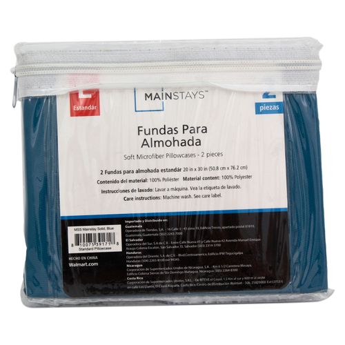 Set De 2 Piezas De Fundas Para Almohadas