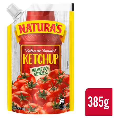 Salsa Naturas De Tomate Ketchup Dp 385Gr