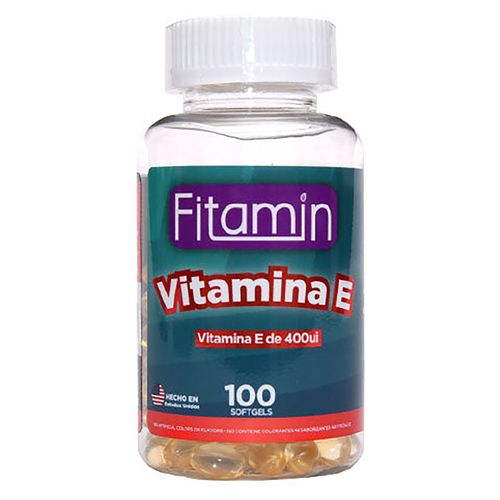 Vitamina E Fitamin 100 Unds