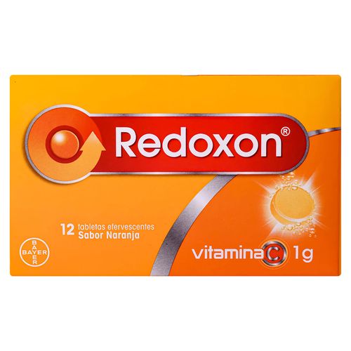 Redoxon Sabor A Naranja 12 Tabletas-1gr