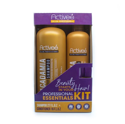 Kit Shampoo y Acondicionador Activee Macadam 1272Ml