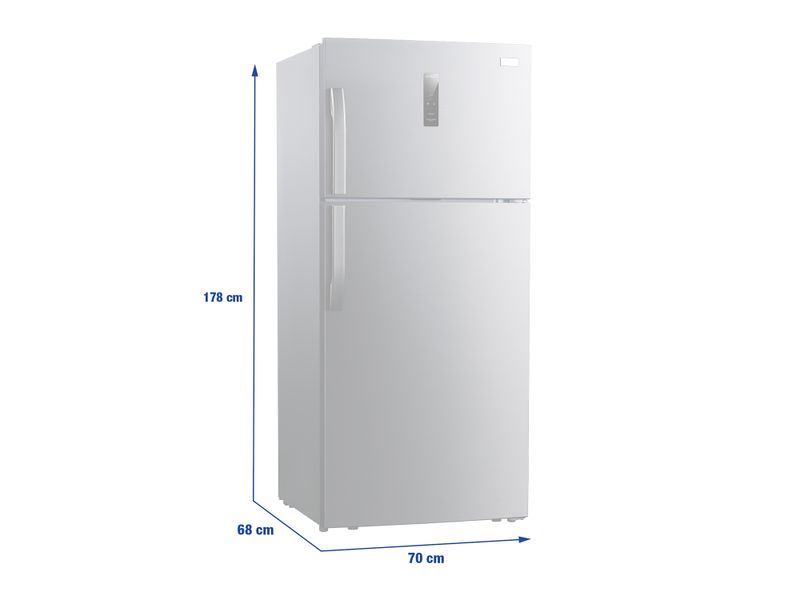 Refrigerador-No-Frost-Oster-15-Pies-Cubicos-Silver-Con-Bandejas-De-Vidrio-Templado-4-13873