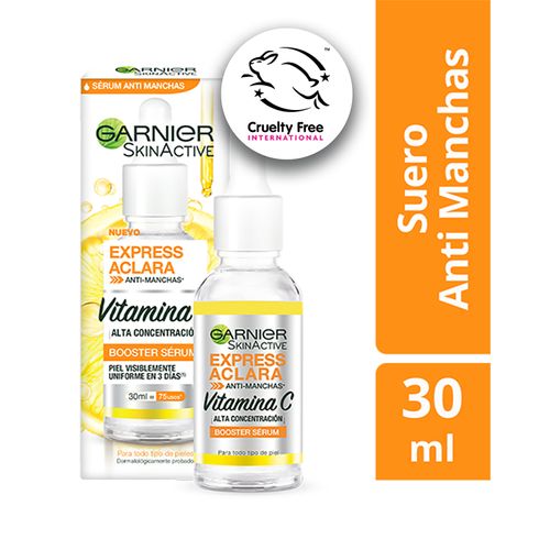 Serum Antimanchas Garnier Express Aclara Vitamina C - 30ml