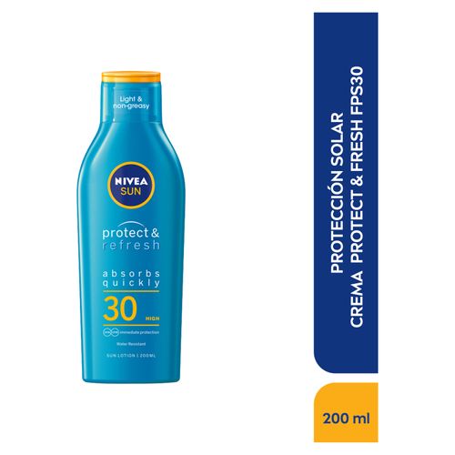 Crema Nivea Protect Refresh Fps30 200Ml
