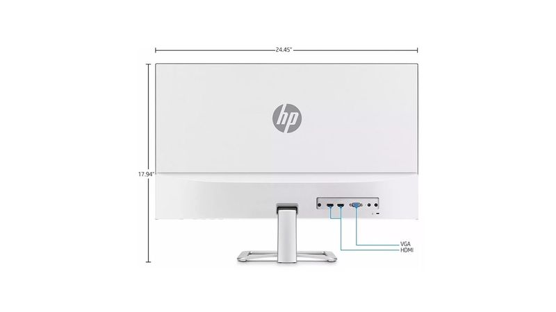 Comprar Monitor HP Pavillion Conectores Vga/Hdmi Blanco - 27